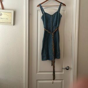 Pilcro and the letter presswoman's jean dress